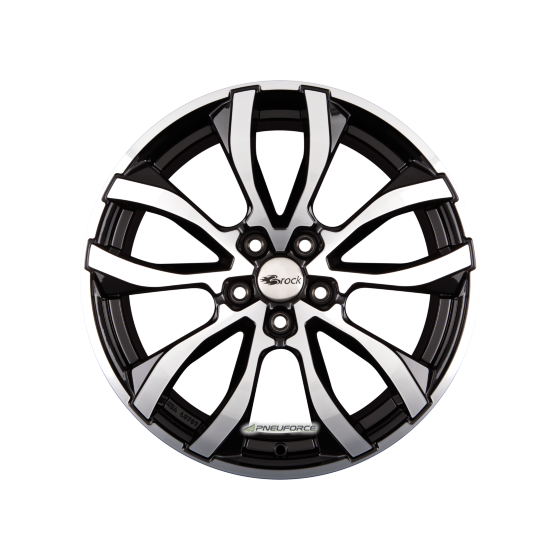 RC DESIGN - RC23 SCHWARZ GLANZ VOLL-POLIERT (SGVP) 7,5X17 LK:5/114,3 ET:38 ML:72,6